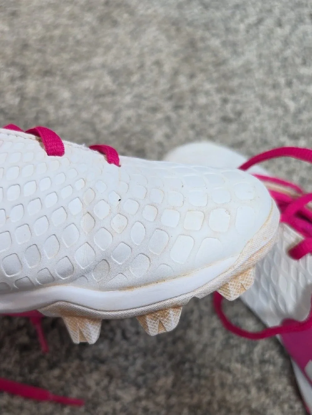 Under Armour Pink Baseball/softball Cleats